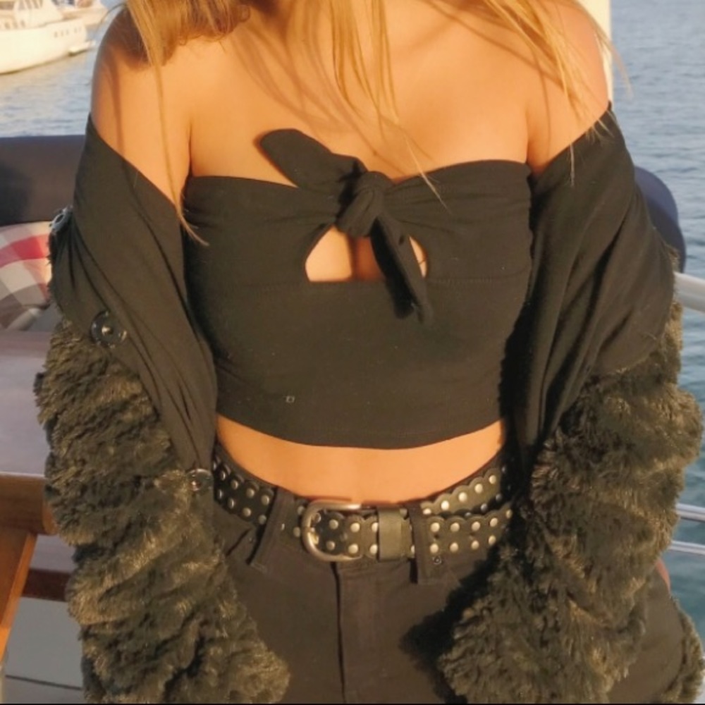 Urban Outfitters black tube top